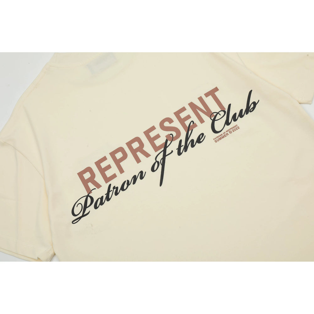 Representative London limited edition letter short sleeved American fashion brand high street casual summer pure cotton loose fitting men's and women's T-shirt