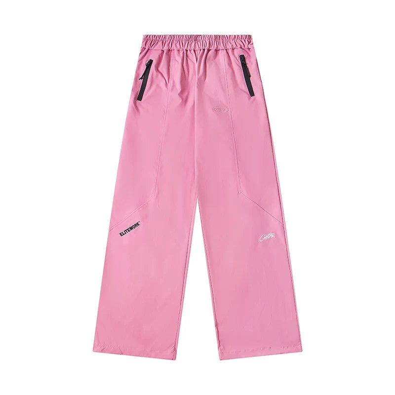 Corteiz Devil's Island Stormtrooper Waterproof Pants Pink