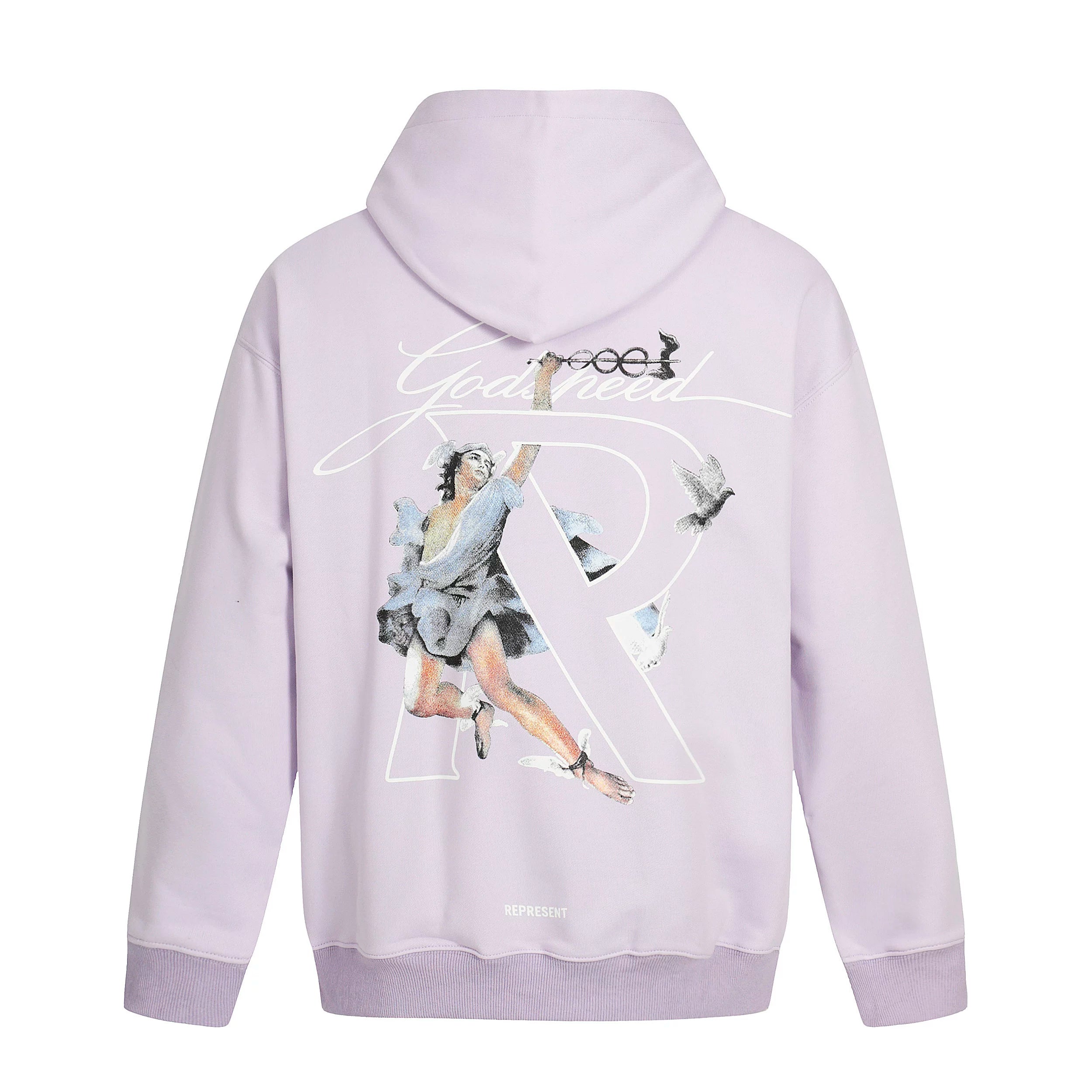 REPRESENT Big R Letter Angel American Trendy Brand Hoodie High Street Hip Hop Loose Casual Couple Style