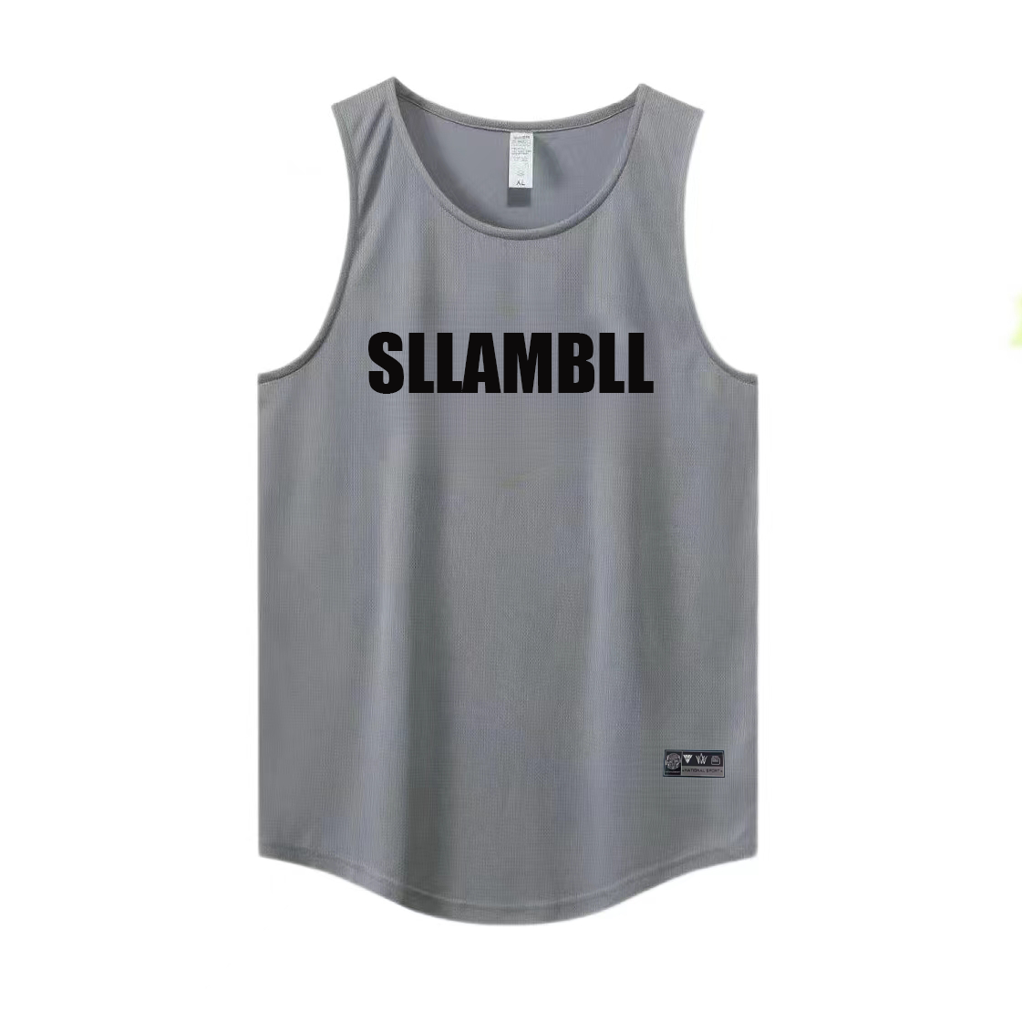 Basketball Quick drying Mesh American Training Fitness Tank Top Shooting Summer Loose Round Neck Breathable and Moisture Absorbing Running Sleeveless
