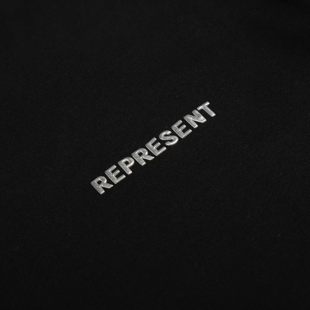 Representative three-dimensional slogan letter short sleeved American niche trendy brand high street summer pure cotton loose fitting men's and women's T-shirt