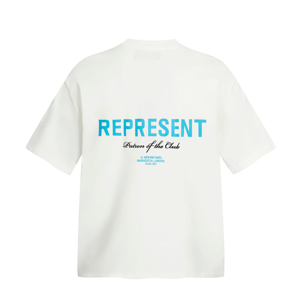 Representative basic slogan letter short sleeved American niche trendy brand high street summer pure cotton loose fitting men's and women's T-shirt