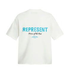 Representative basic slogan letter short sleeved American niche trendy brand high street summer pure cotton loose fitting men's and women's T-shirt