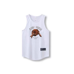 New American basketball vest training summer sleeveless basketball shooting suit sports top loose fitness narrow shoulder jersey