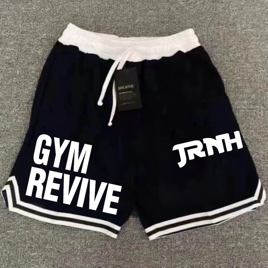 Printed American basketball shorts, quick drying mesh five quarter pants, training stripes, trendy sports, loose fit, fitness, running, summer