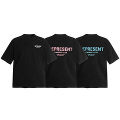 Representative slogan letter washed short sleeved American niche fashion brand high street summer pure cotton loose fitting men's and women's T-shirt