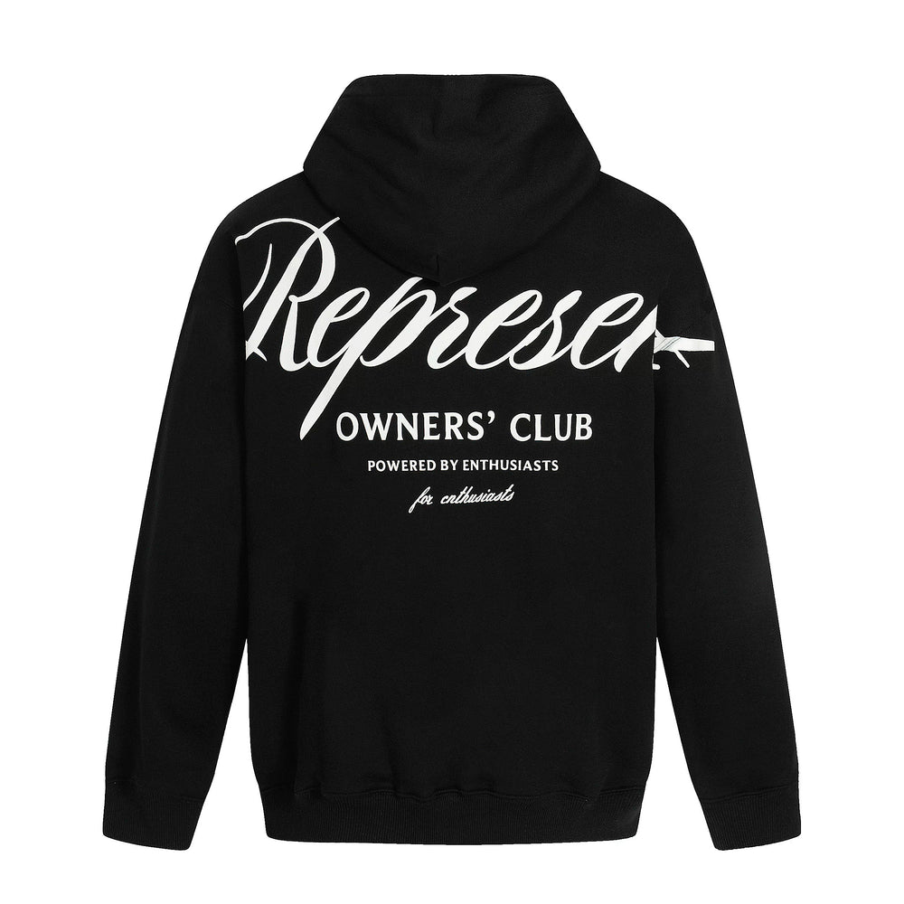 REPRESENT REP Personalized Straw Letter American Hoodie High Street Hip Hop Loose Casual Couple Style