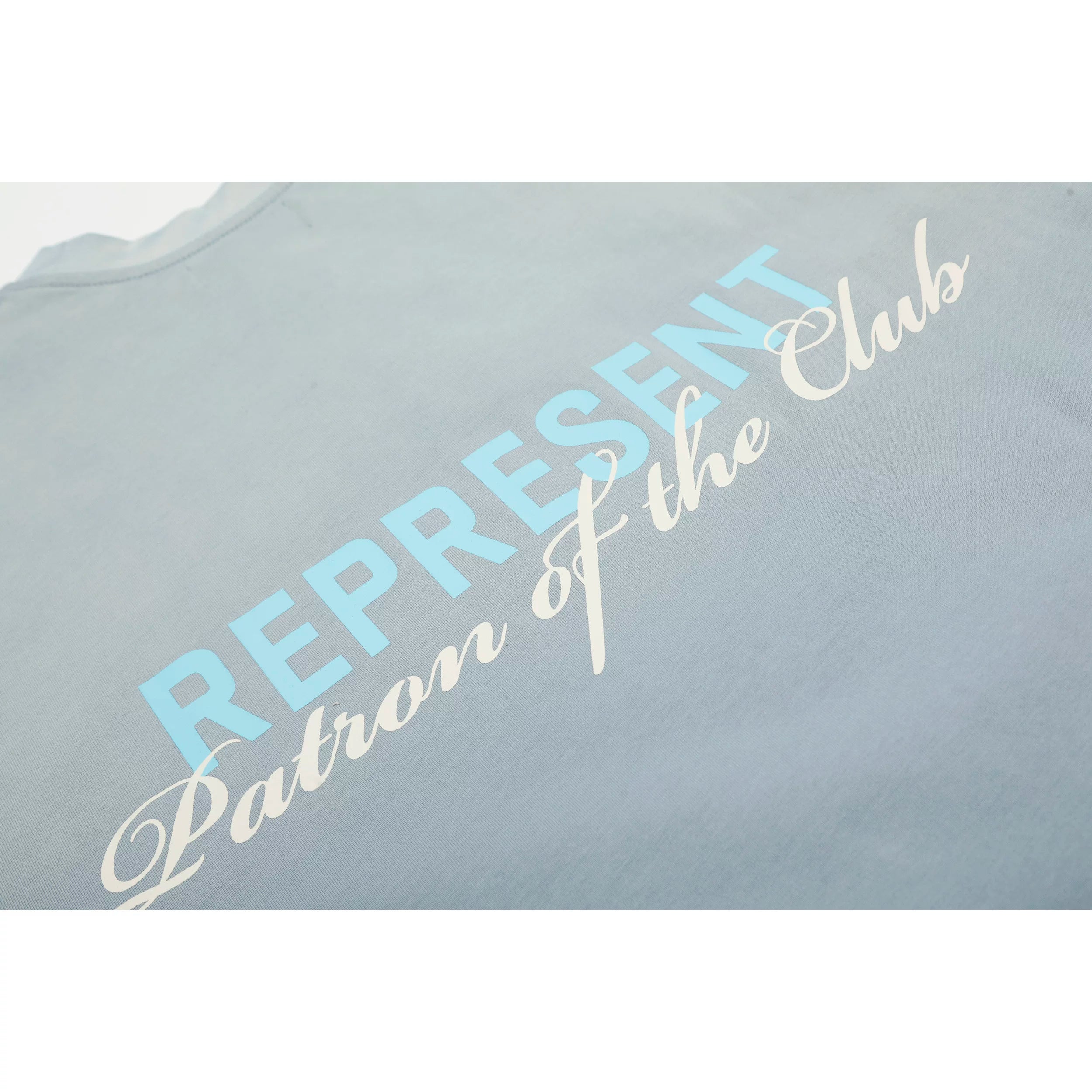 Representative letter washed spray horse chestnut craft short sleeved American niche trendy brand high street cotton loose fitting men's and women's T-shirt