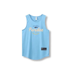 American summer men's new minimalist mesh breathable loose sports vest casual shoulder sleeveless T-shirt pitching suit