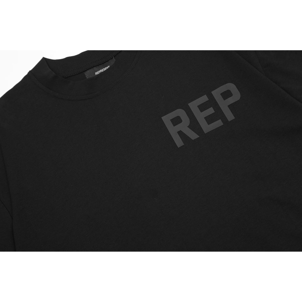 Representative slogan letter three-dimensional silicone short sleeved American niche fashion brand high street loose couple T-shirt for men and women