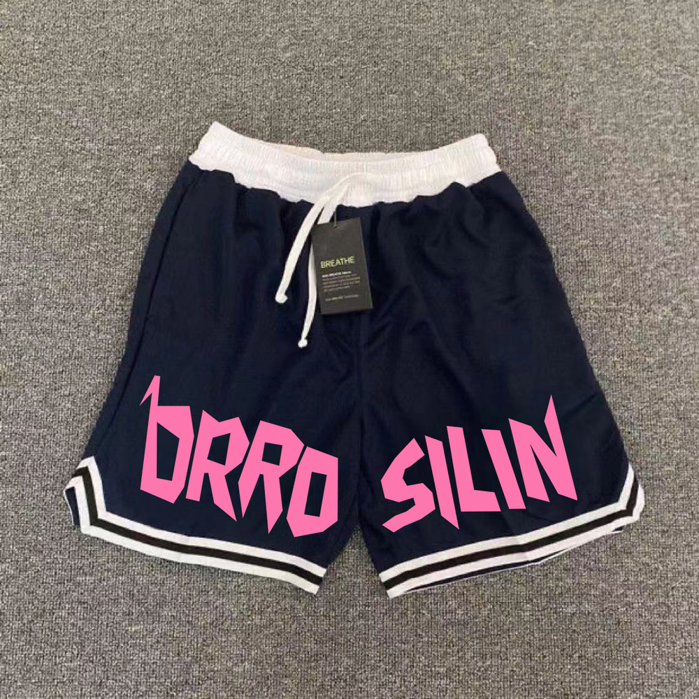 New American style trendy high street basketball quick drying men's casual summer shorts loose sports pants five quarter shorts ball pants