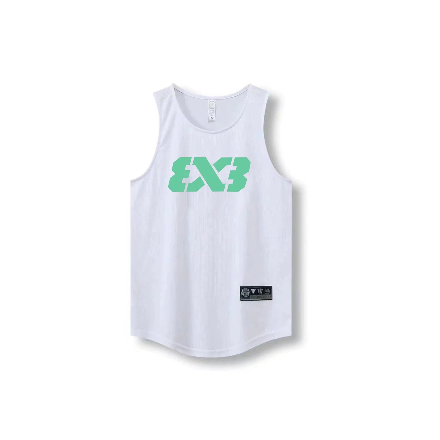 3X3 vest quick drying mesh breathable training suit FIBA basketball sports vest three on three basketball suit