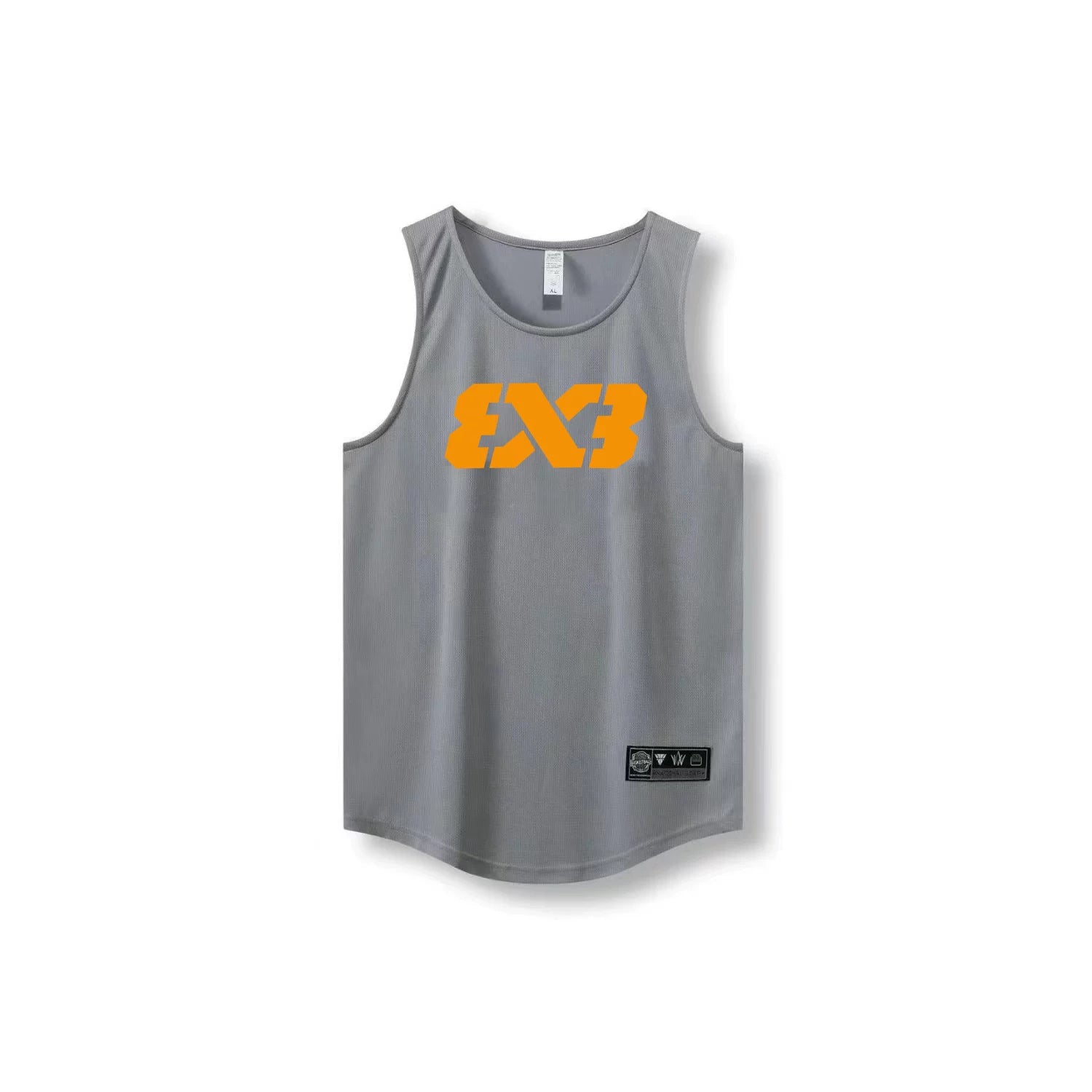 3X3 vest quick drying mesh breathable training suit FIBA basketball sports vest three on three basketball suit