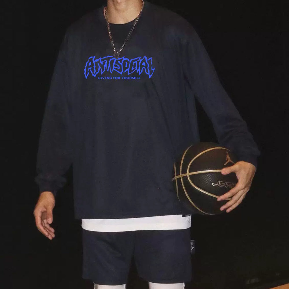 Shooting clothes, American thin basketball training clothes, men's breathable long sleeved base shirt, quick drying sports T-shirt, fitness running
