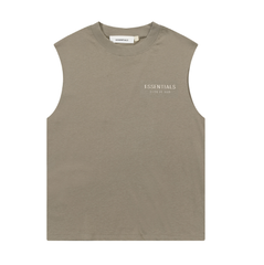 FOG Double Line ESSENTIALS Three Dimensional Letter Logo Summer Trendy High Street Loose Casual Sleeveless T-shirt Tank Top (20)