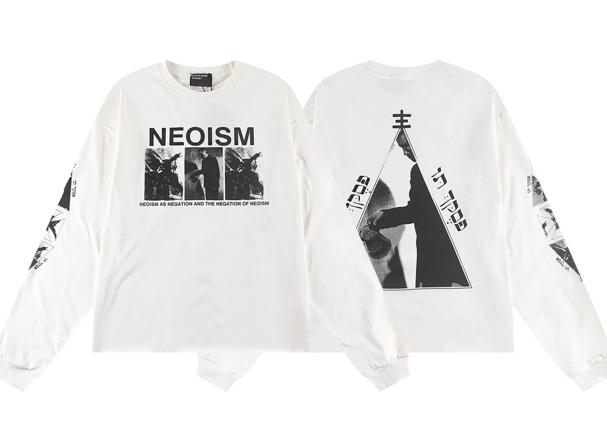 Enfants Riches Déprimés "Neoism" Graphic Long-Sleeve - White