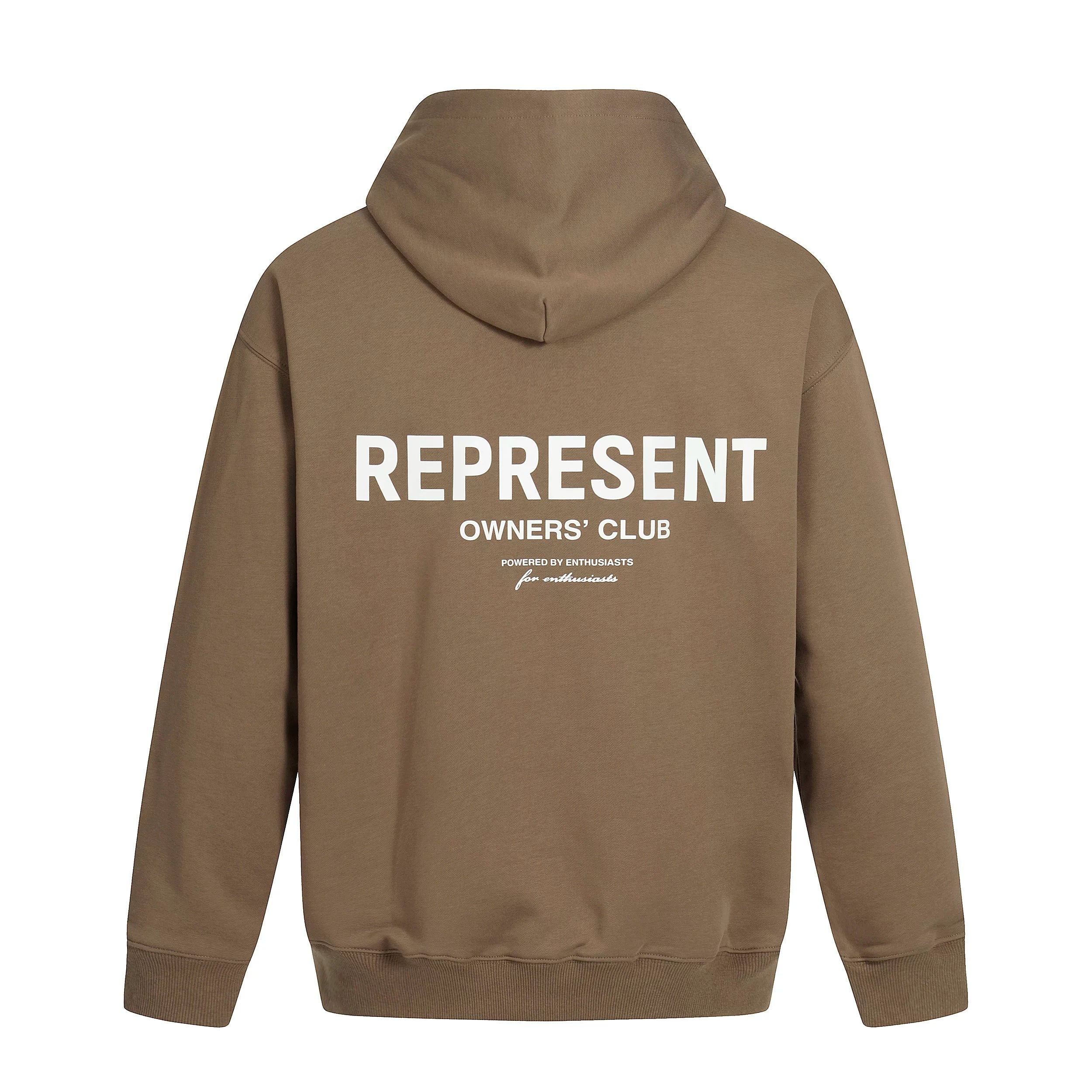 REPRESENT REP Classic Slogan Letter American Hoodie High Street Hip Hop Loose Casual Couple Style