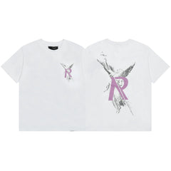 Represent Archangel "R" Graphic T-Shirt - White/Purple