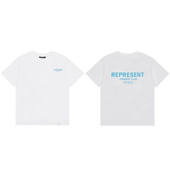Represent Owners' Club Graphic T-Shirt - White/Blue