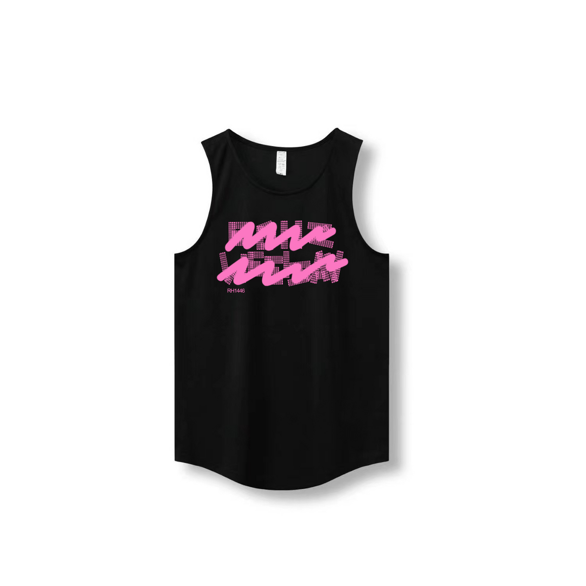 New Ins trendy brand summer ice silk cool sensation quick drying mesh breathable versatile men's and women's sleeveless camisole trendy