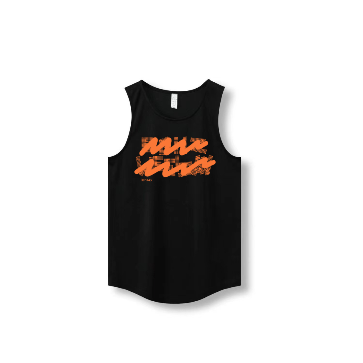 New Ins trendy brand summer ice silk cool sensation quick drying mesh breathable versatile men's and women's sleeveless camisole trendy