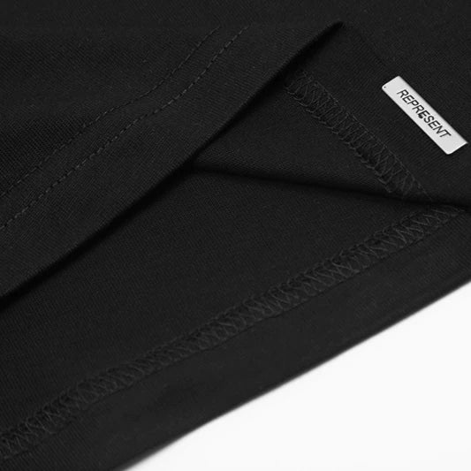Representative Angel R letter short sleeved American fashion brand high street casual summer pure cotton loose men's and women's T-shirt trend
