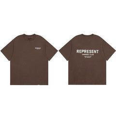 Represent Owners' Club Graphic T-Shirt - Dark Brown
