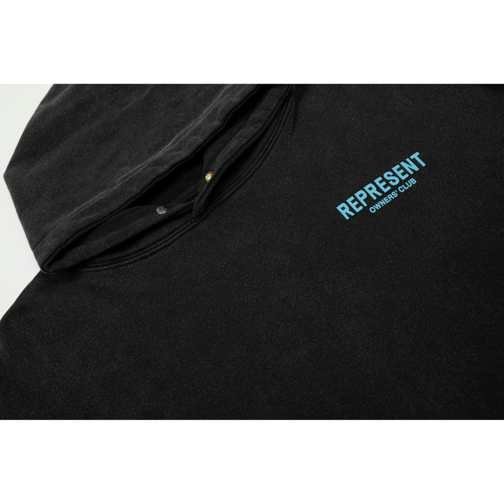 REPRESENT Slogan Letter American Washed Outdated Hoodie Trendy Brand Hip Hop Loose Casual Couple Style