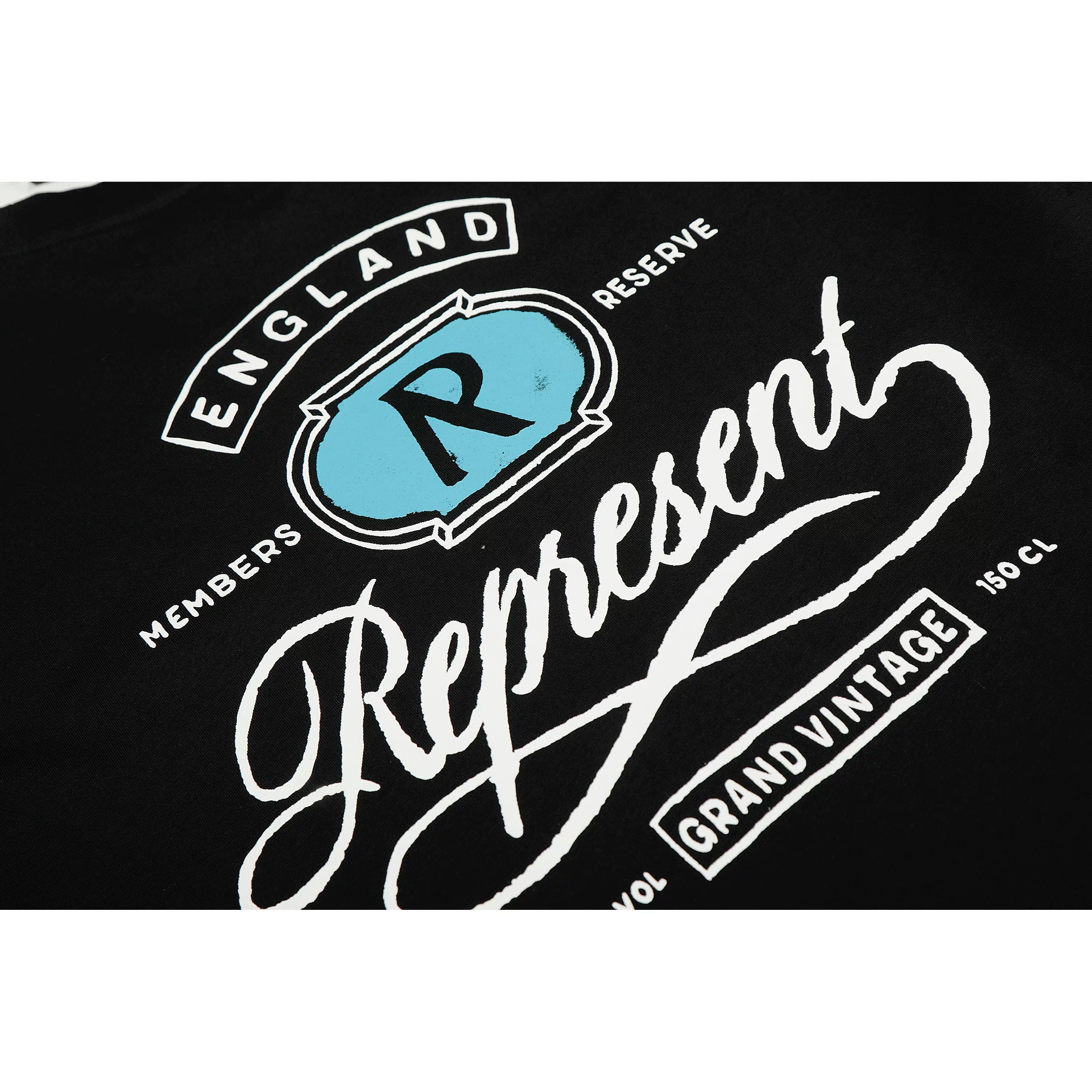 Representative tag R letter REP short sleeved American niche fashion brand high street summer pure cotton loose fitting men's and women's T-shirt