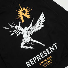 REPRESENT REP Sun Wing God Figure American Hooded Hoodie High Street Hip Hop Loose Casual Couple Style