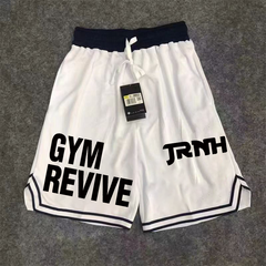 Printed American basketball shorts, quick drying mesh five quarter pants, training stripes, trendy sports, loose fit, fitness, running, summer