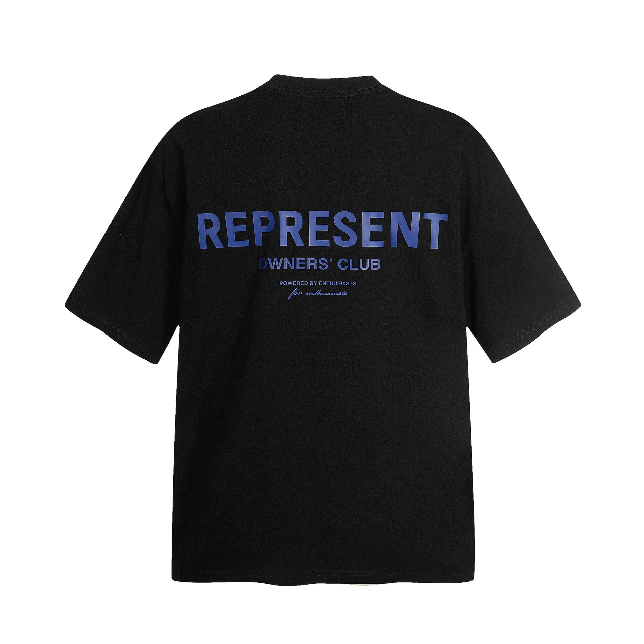 Representative classic slogan letter short sleeved American niche trendy brand high street summer pure cotton loose fitting men's and women's T-shirt