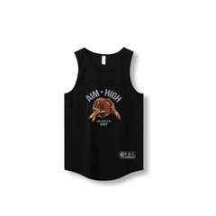 New American basketball vest training summer sleeveless basketball shooting suit sports top loose fitness narrow shoulder jersey
