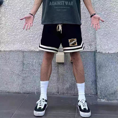 American alphabet high street casual five point sports training basketball summer loose trendy brand quick drying five point shorts