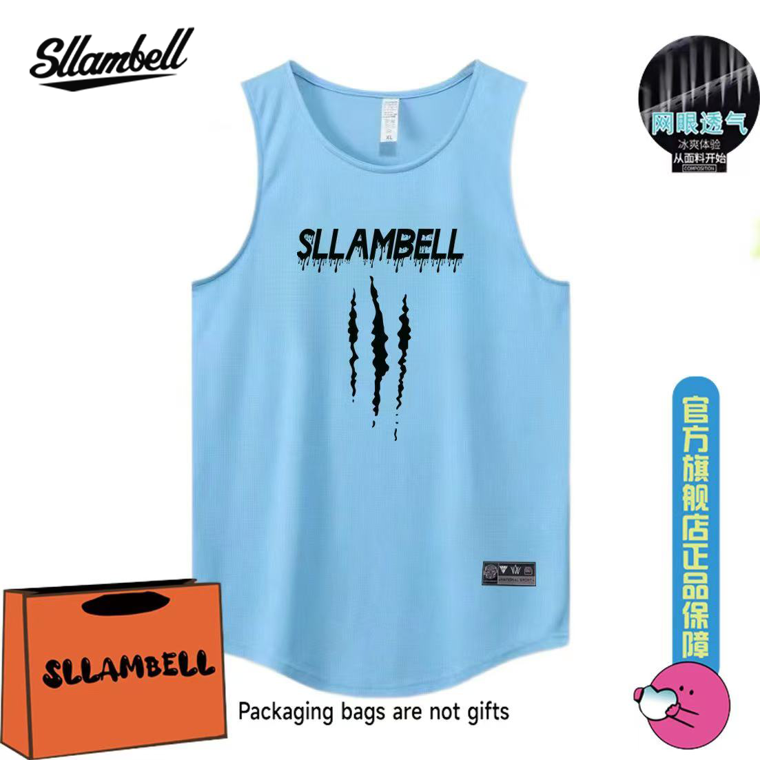 American shooting training suit summer new original design letter printed men's outdoor lightweight sleeveless vest