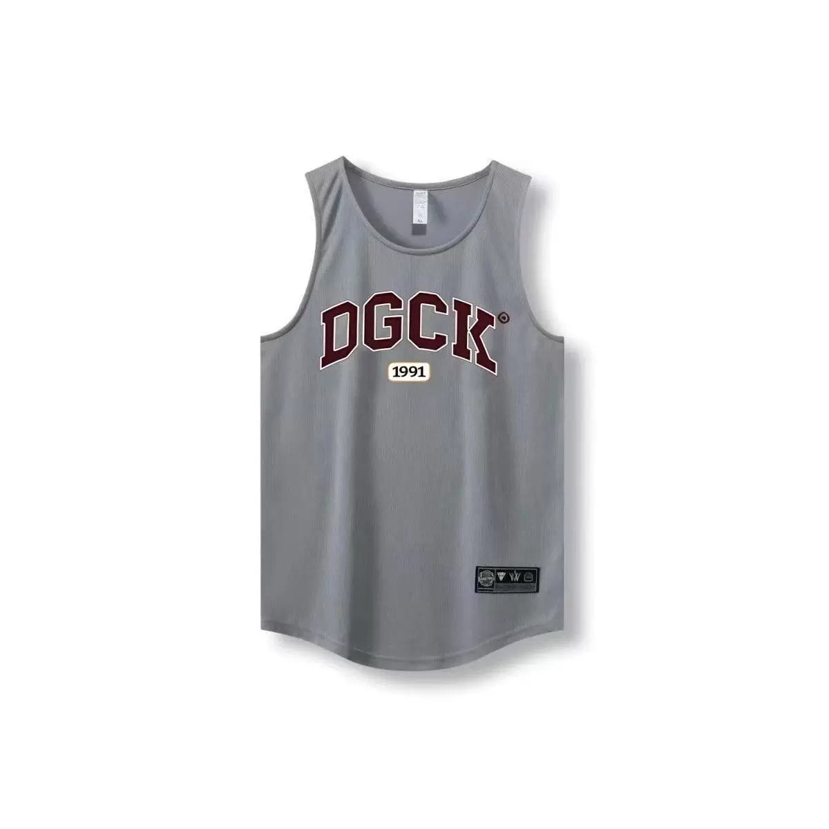 DGCK American basketball vest training summer sleeveless basketball shooting suit sports top loose fitness narrow shoulder jersey