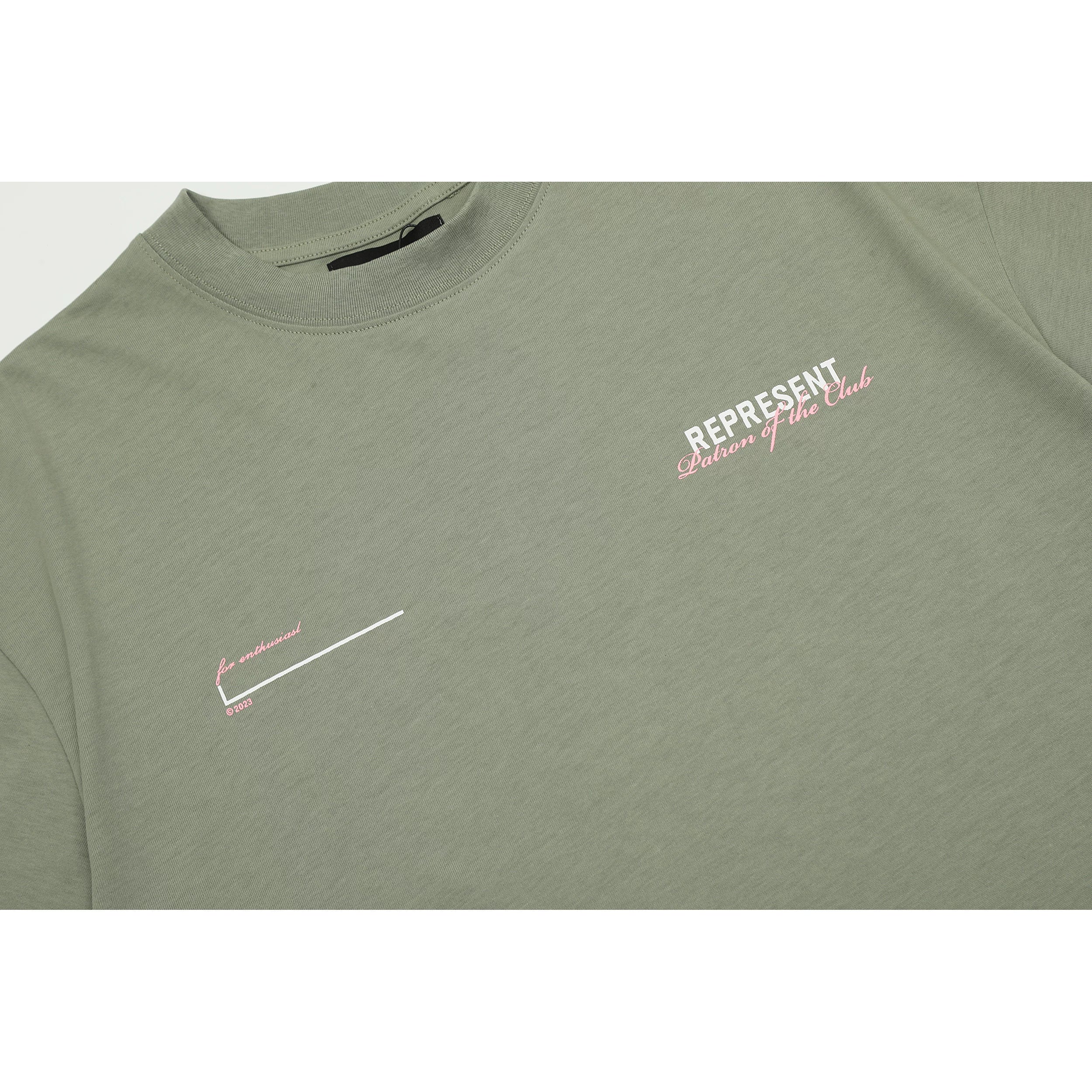 Representative colored letter slogan short sleeved American niche trendy brand high street summer pure cotton loose fitting men's and women's T-shirt