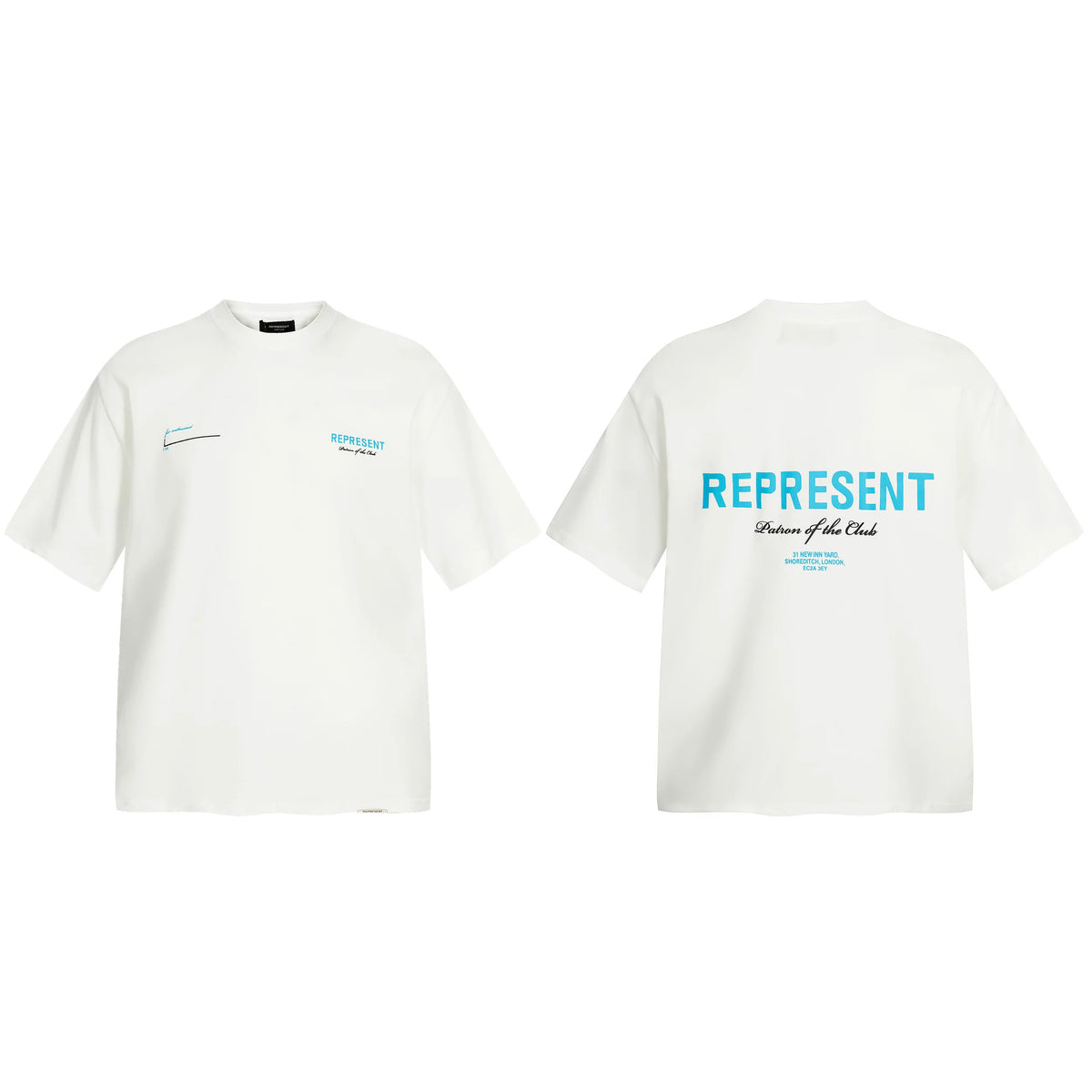 Representative basic slogan letter short sleeved American niche trendy brand high street summer pure cotton loose fitting men's and women's T-shirt