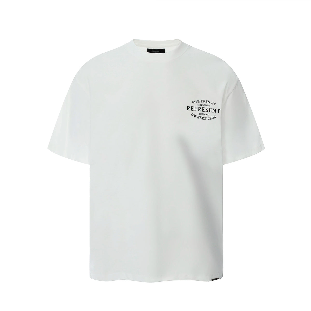 Representative classic letter slogan short sleeved American niche trendy brand high street summer pure cotton loose fitting men's and women's T-shirt