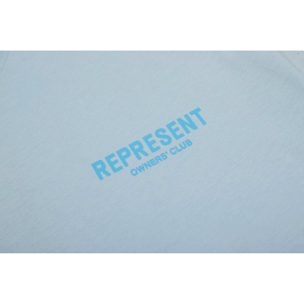 Representative classic slogan letter short sleeved American niche trendy brand high street summer pure cotton loose fitting men's and women's T-shirt