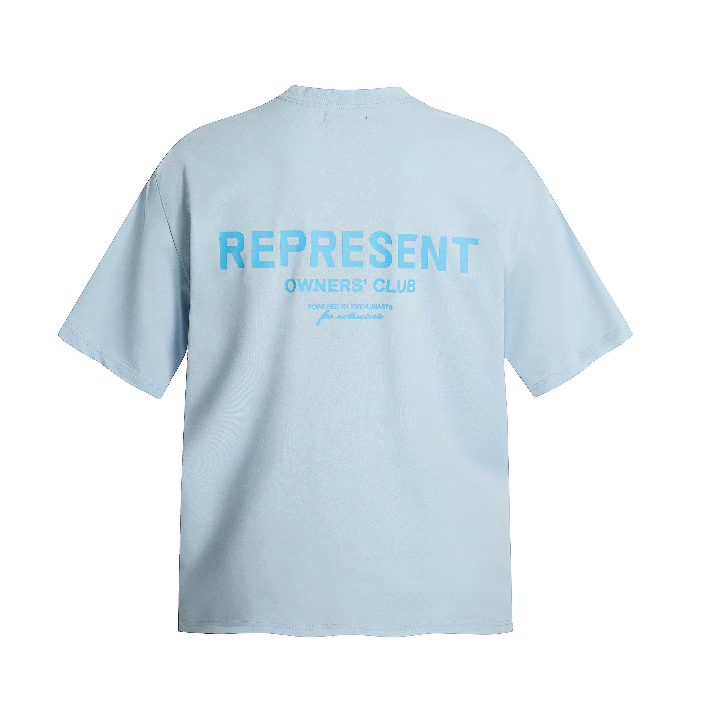 Representative classic slogan letter short sleeved American niche trendy brand high street summer pure cotton loose fitting men's and women's T-shirt