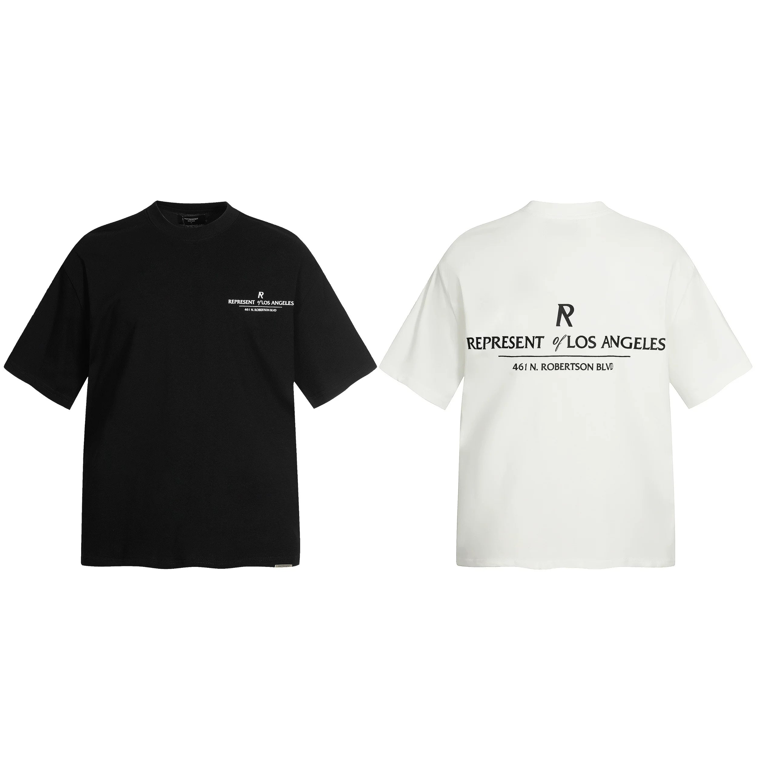 Representative joint slogan letter short sleeved American niche trendy brand high street pure cotton loose couple T-shirt for men and women