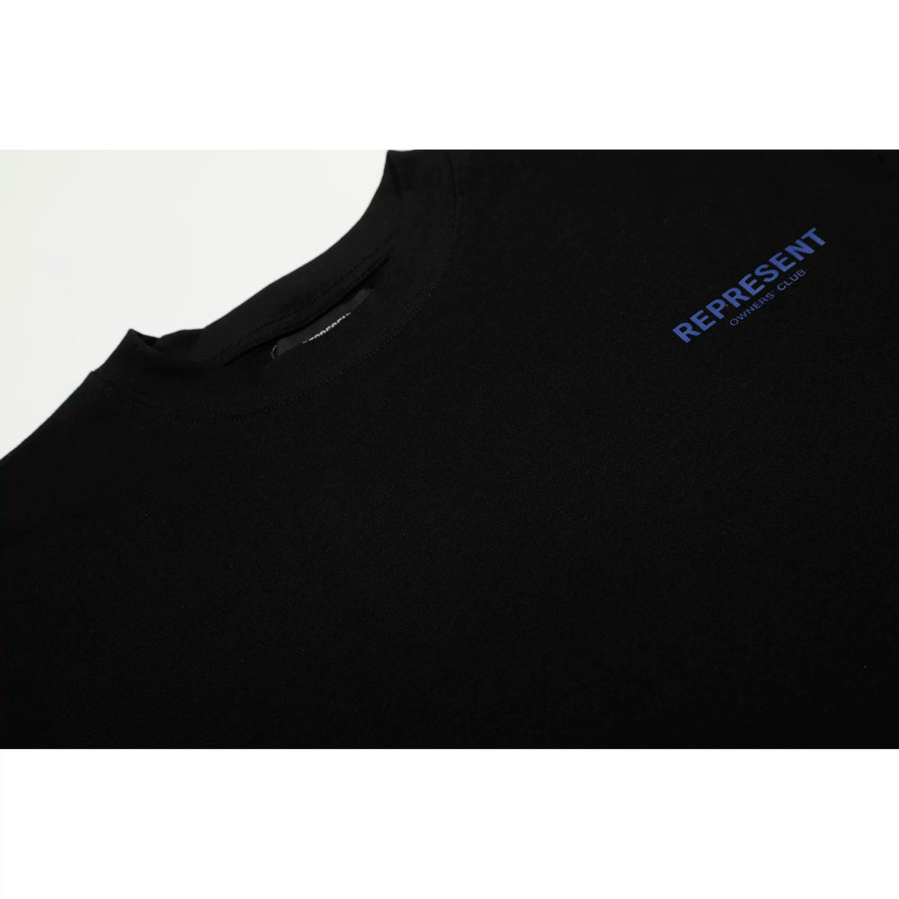 Representative classic slogan letter short sleeved American niche trendy brand high street summer pure cotton loose fitting men's and women's T-shirt