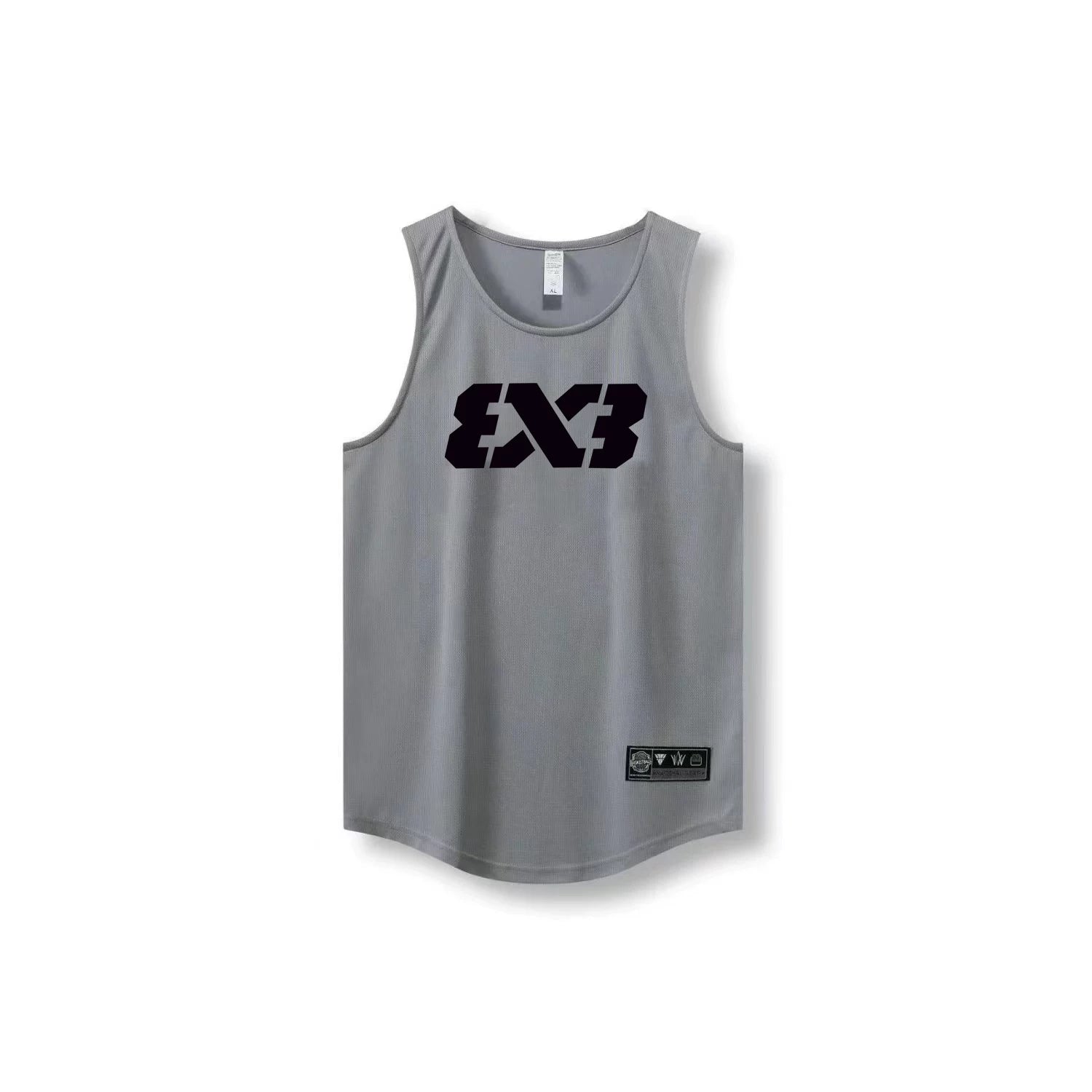 3X3 vest quick drying mesh breathable training suit FIBA basketball sports vest three on three basketball suit